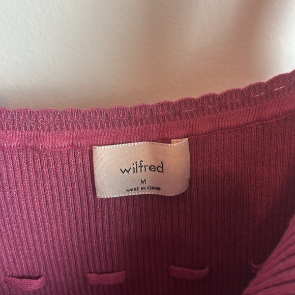 Wilfred Raspberry Knit Dress - Picture 5 of 5